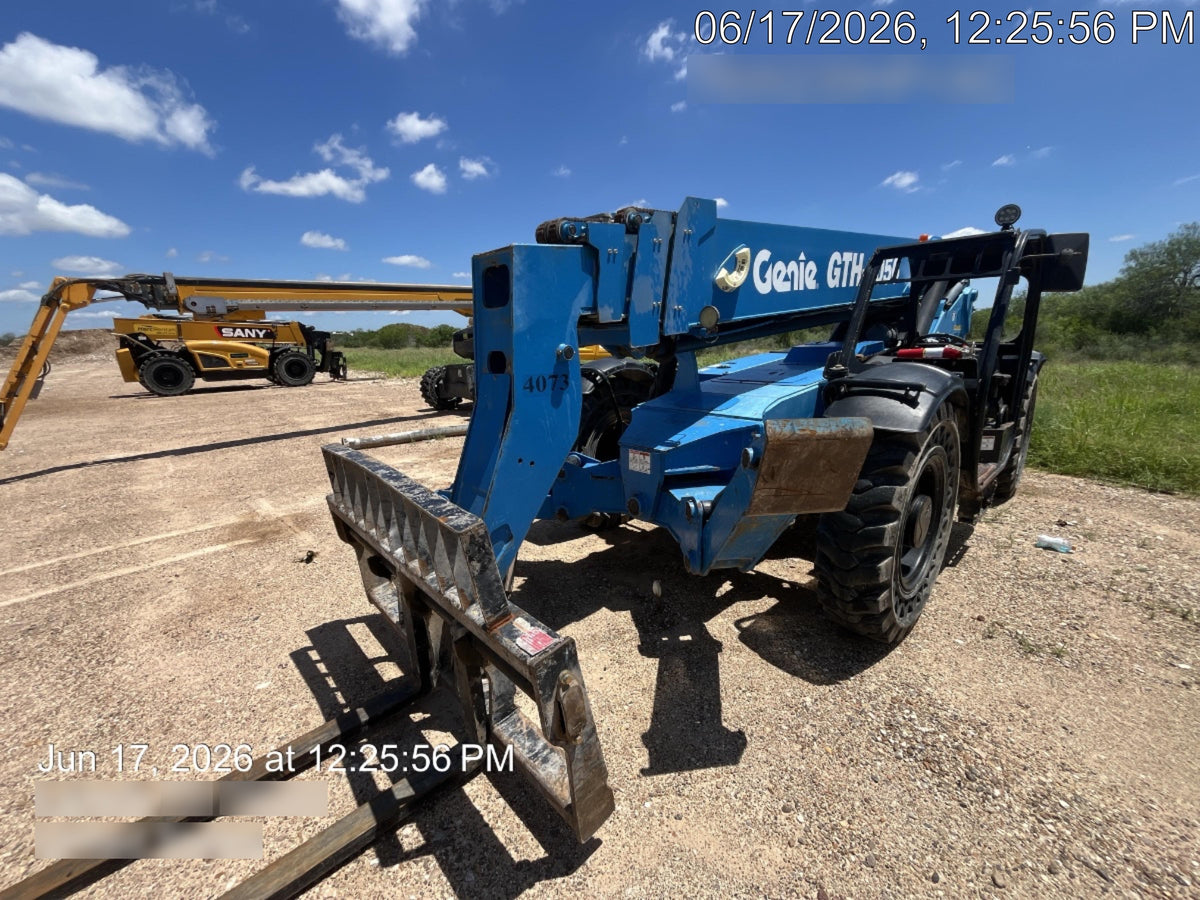 2016 Genie GTH-1056 Genie GTH1056, Solid Tires, 60" carriage, Open ROPS
