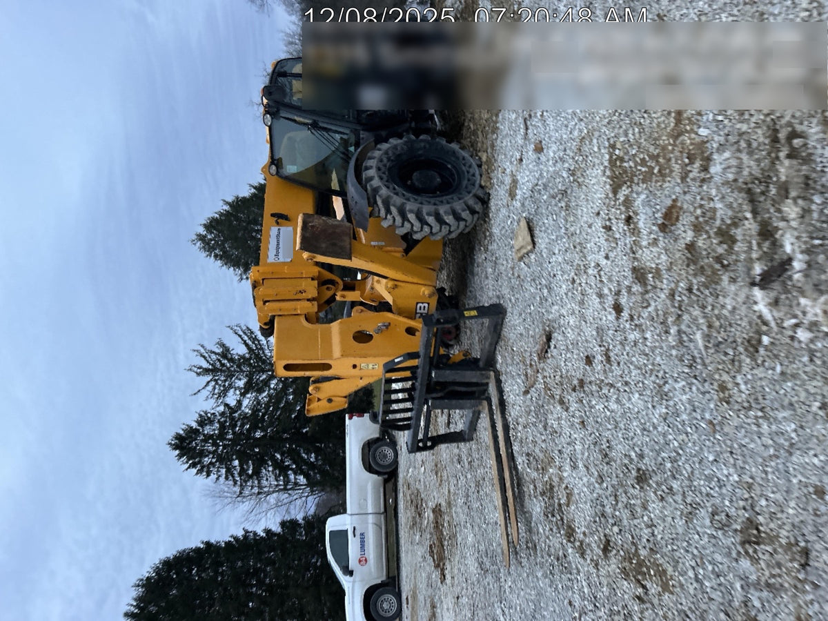 2020 JCB 512-56 Cab/Heat/Air, 109Hp, Solid Tires, Work Lights, Beacon, Aux Hydraulics, Back up Alarm, Lifting Eye, ES Decals