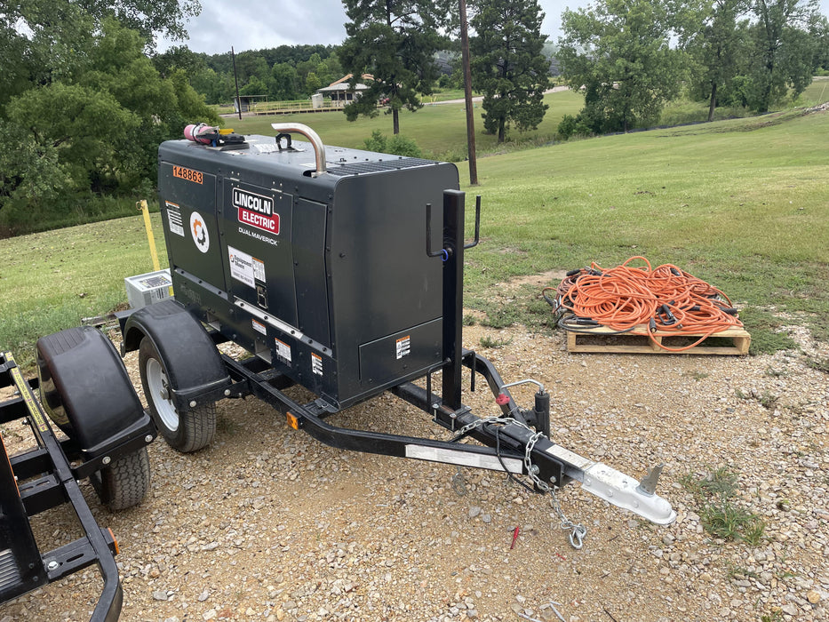 2021 Lincoln Electric Dual Maverick 200/200X Ready Pak 3 (includes trailer, cable rack, fender light kit)
