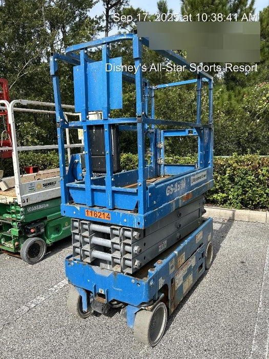2020 Genie GS-1930 Solid Non Marking Tires, Beacon, Folding rails with half height swing gate
