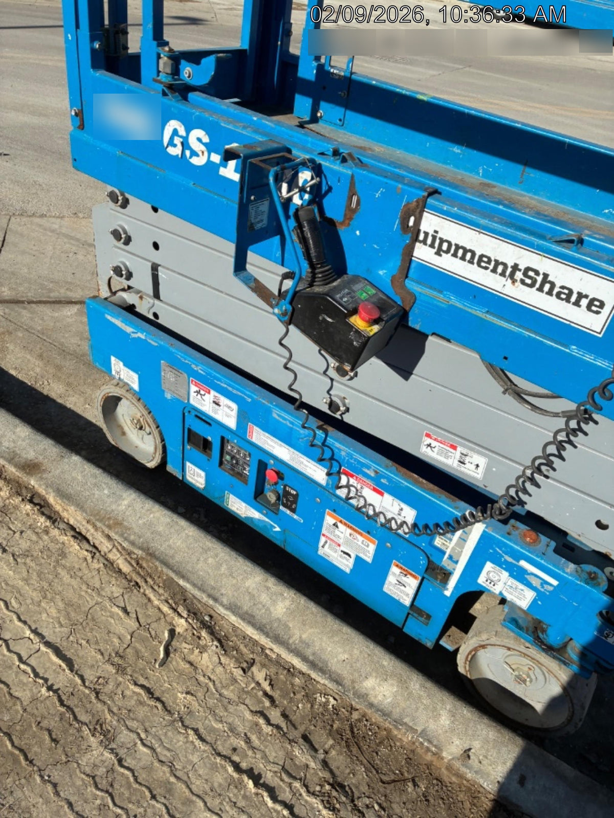 2020 Genie GS-1930 Solid Non Marking Tires, Beacon, Folding rails with half height swing gate