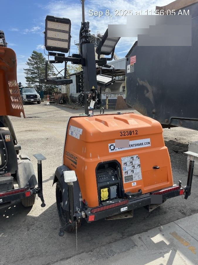 2023 Generac MLT2 Diesel, Flex Switch 120V Input, Powerzone Controller, (4) 320W LED Lights, 4kW Generator, 39.9 Gal Fuel Tank, 2" Ball, T3