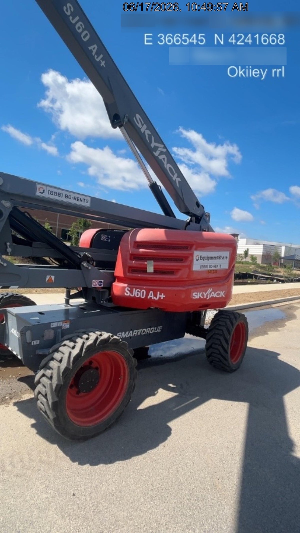 2021 SKYJACK SJ63 AJ