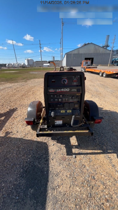 2022 Lincoln Electric LE400 Kubota V1505, Trlr, Cable Rack, Light Kit, ES Decals, T3