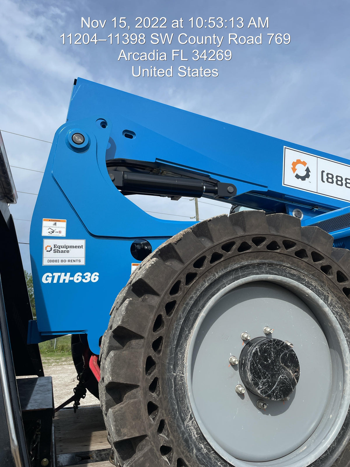 2022 GENIE GTH-636