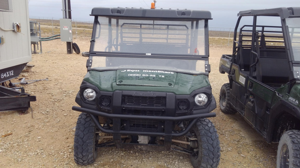2018 Kawasaki MULE PRO-DX Kawasaki Mule 4x4 Diesel UTV w/Hard Top, Windshield, Beacon, Backup Alarm, ES Keypad/Hardware Installed