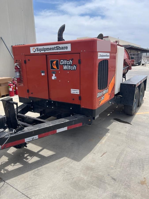2020 Ditch Witch HX30 500G Spoils Tank, 80G Water Tank, 48" Lance, #3 Nozzel, VT9H 500 GAL HYD TRAILER