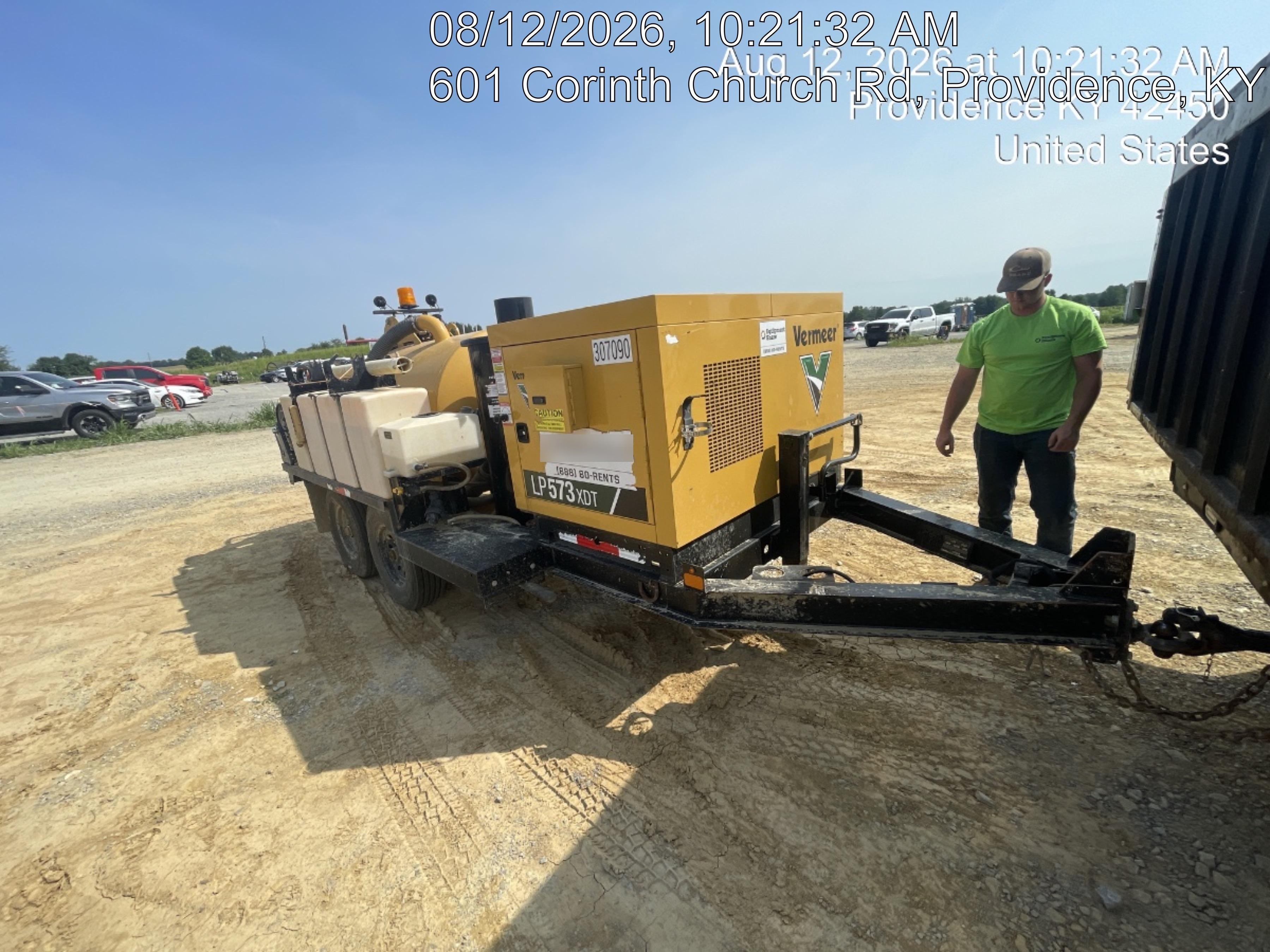 2023 Vac-Tron LP573XDT T4 Koehler Diesel Engine, 500 Gallon Debris Tank, x2 100 Gallon Water Tanks