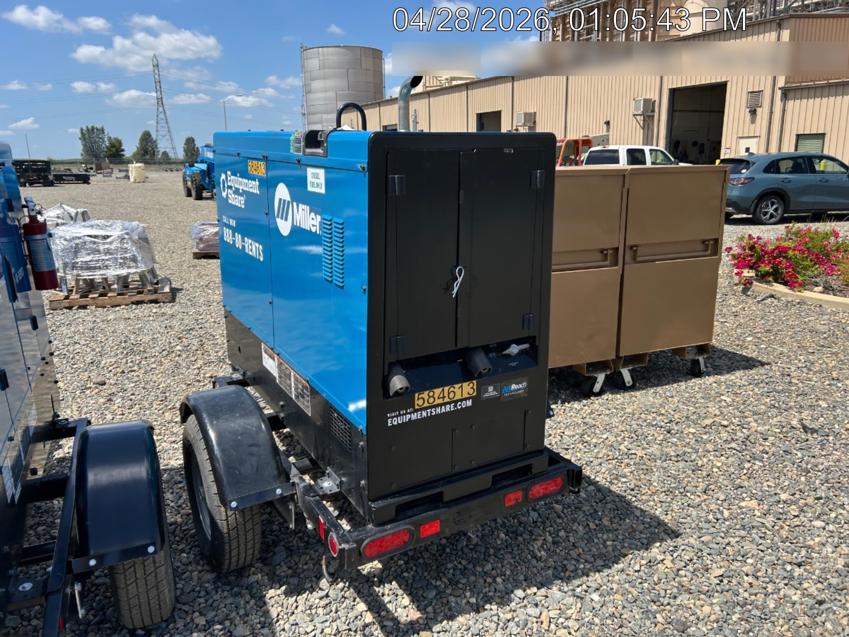 2025 MILLER ELECTRIC BIG BLUE 500