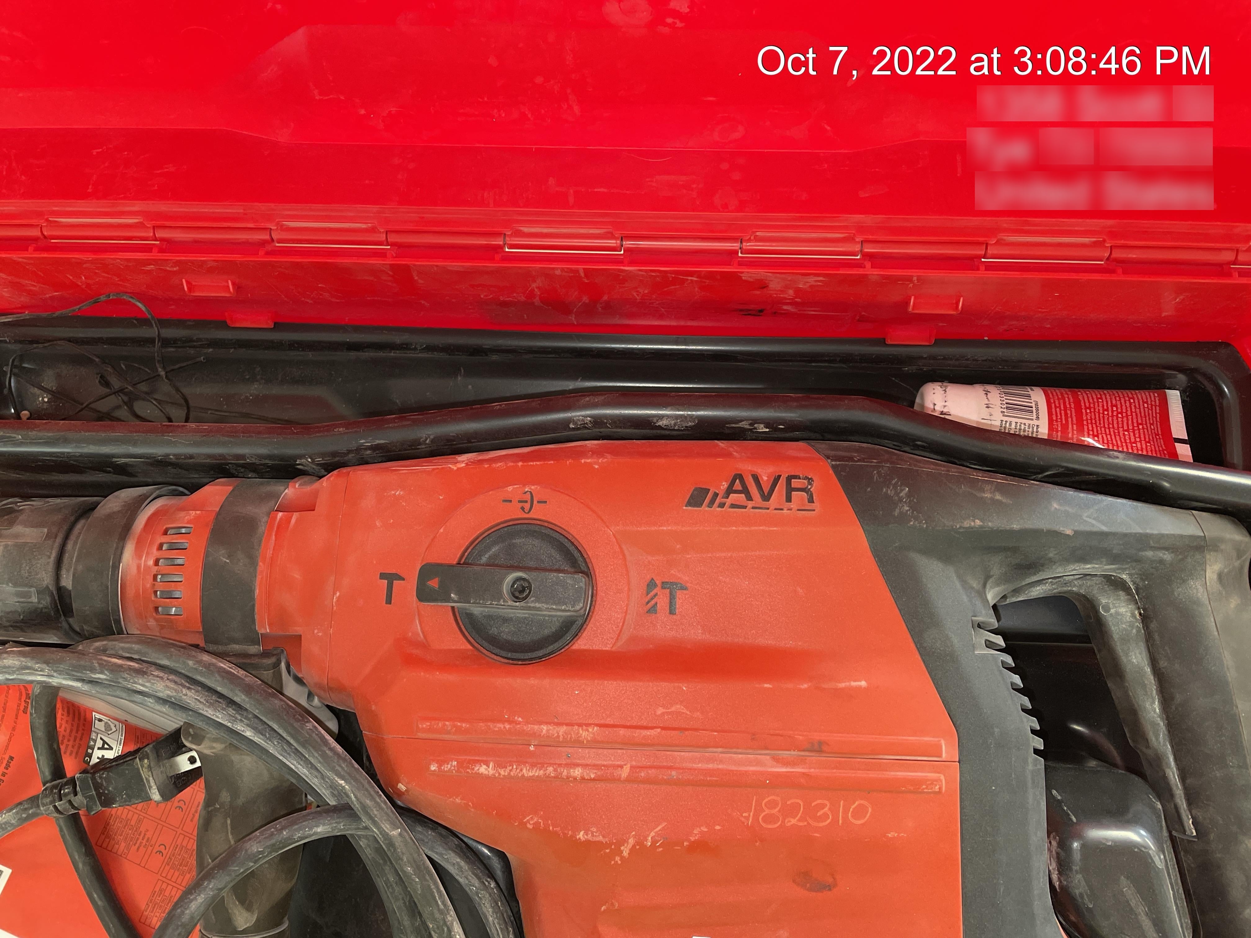 2021 HILTI TE 70-AVR
