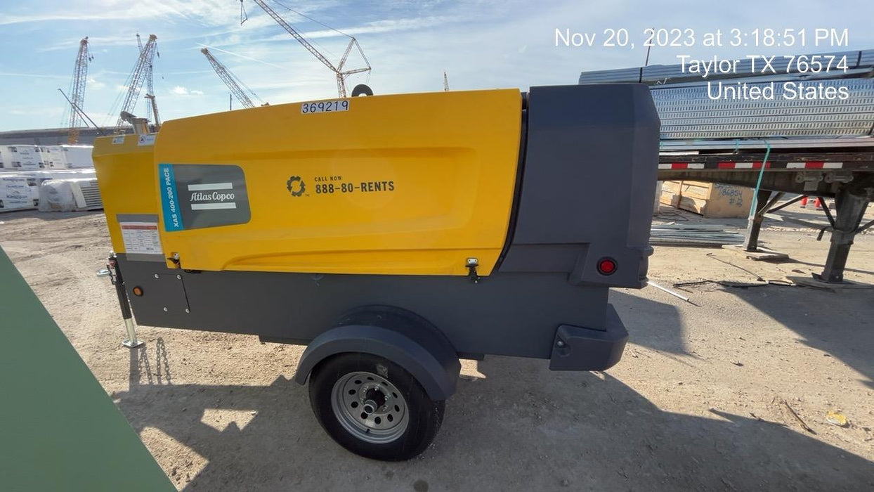 2023 ATLAS COPCO XAS 400-200 PACE PFF