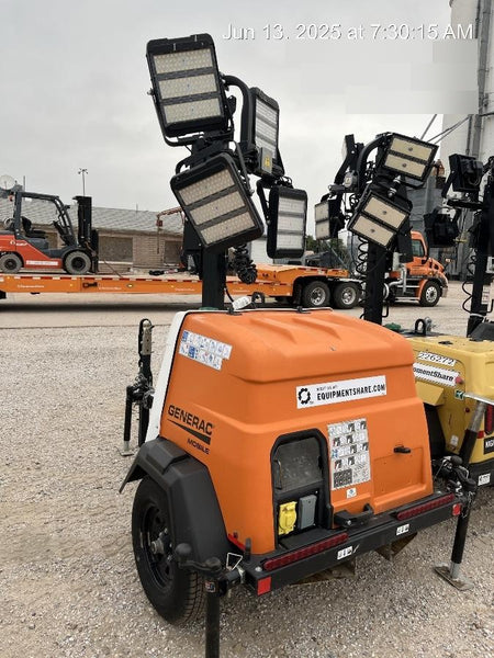 2023 Generac MLT2 Diesel, Flex Switch 120V Input, Powerzone Controller, (4) 320W LED Lights, 4kW Generator, 39.9 Gal Fuel Tank, 2" Ball, T3