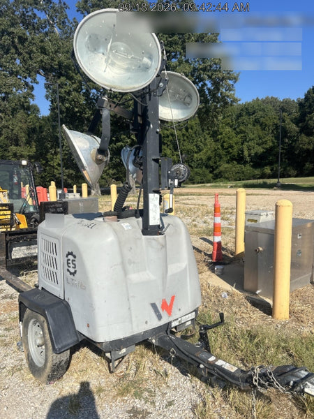 2019 Wacker Neuson LTV6L-MH Wacker Neuson LTV6L Mobile Light Tower w/Fuel Level Sensor Installed