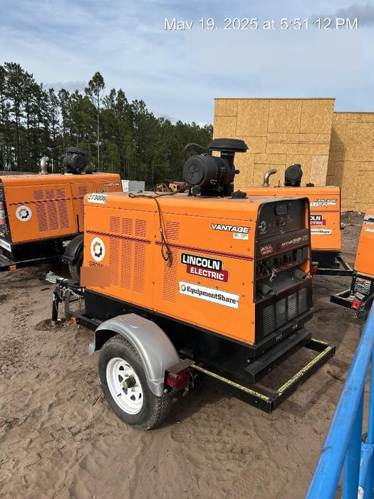 2022 Lincoln Electric Vantage 549X Crosslink Technology, Trailer Mounted, ES Decals, T3