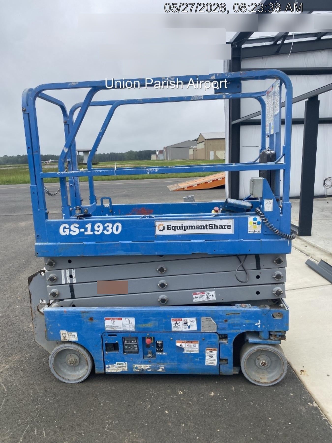 2020 Genie GS-1930 Fixed rails with chain entry gate - Pre A92.20