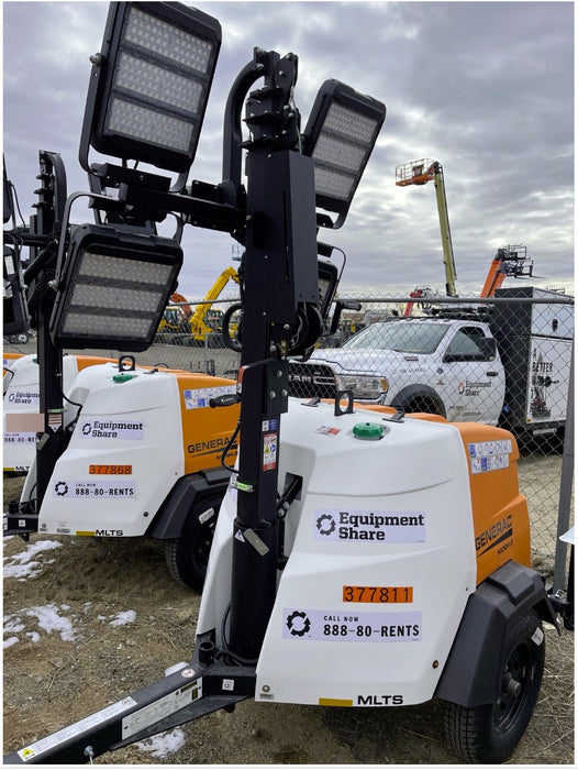 2023 Generac MLT2 Diesel, Flex Switch 120V Input, Powerzone Controller, 
(4) 320W LED Lights, 4kW Generator, 39.9 Gal Fuel Tank, 2" Ball, T3