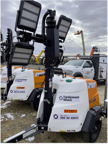 2023 Generac MLT2 Diesel, Flex Switch 120V Input, Powerzone Controller, 
(4) 320W LED Lights, 4kW Generator, 39.9 Gal Fuel Tank, 2" Ball, T3