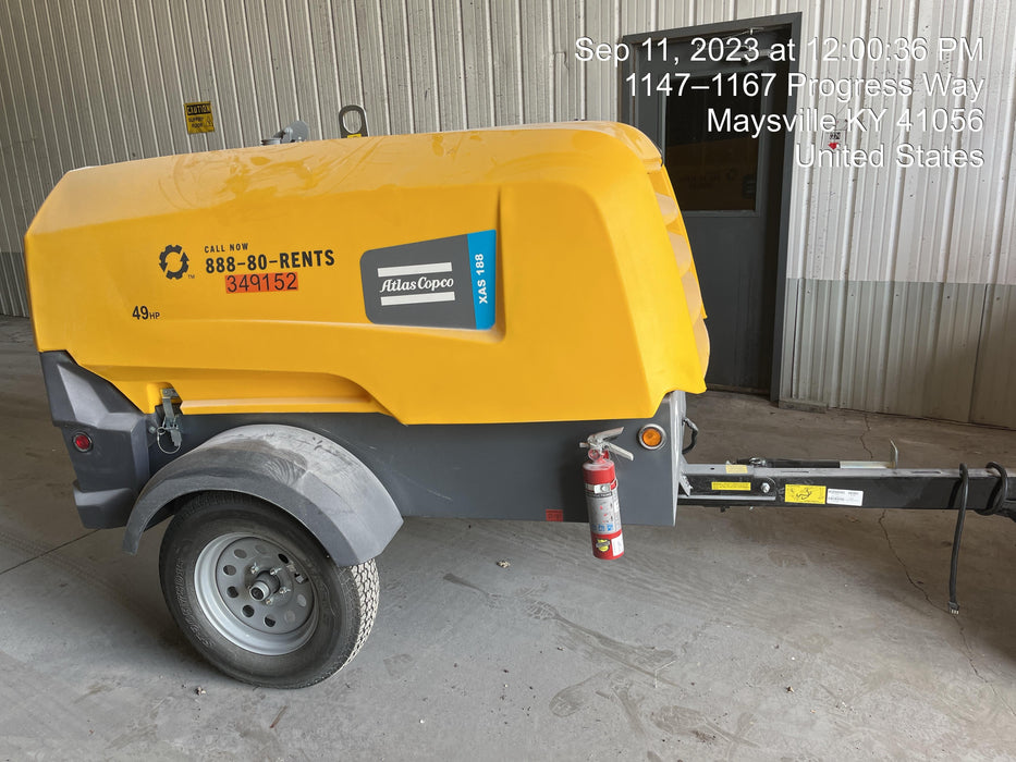 2023 ATLAS COPCO XAS188 CWK