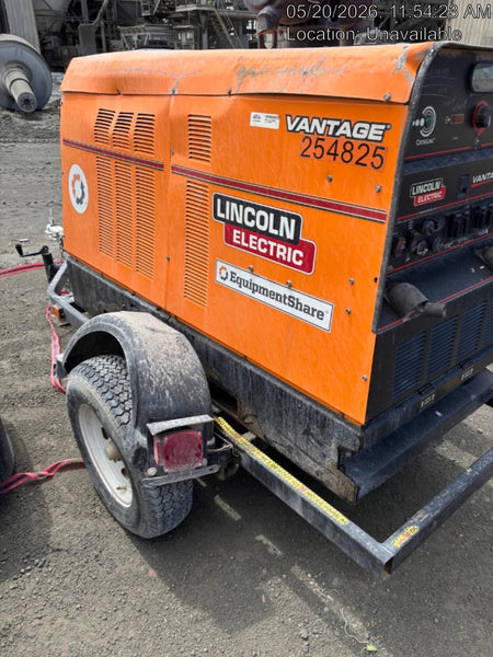 2022 Lincoln Electric Vantage 549X Crosslink Technology, Trailer Mounted, ES Decals, T3