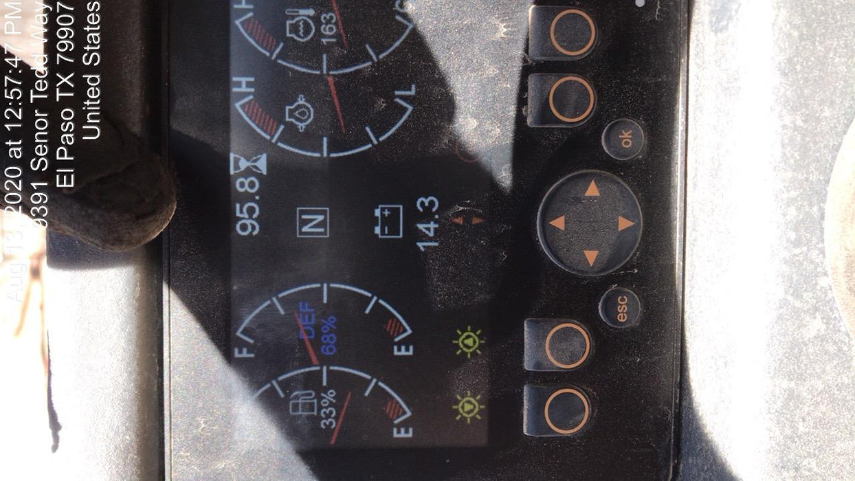 2020 Manitou MTA12055SER3 Canopy, Solid Tires, Amber Strobe, Lift Hook w/66" Carriage, 60" Forks