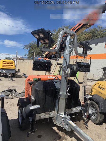 2024 Wanco WLTT-4MM4K Diesel, Deep Sea Controller, Shore Power Plug, Auto Start, (4) 350W LED Floodlights, 4kW Generator, 60 Gal Fuel Tank, 2" Ball, T3