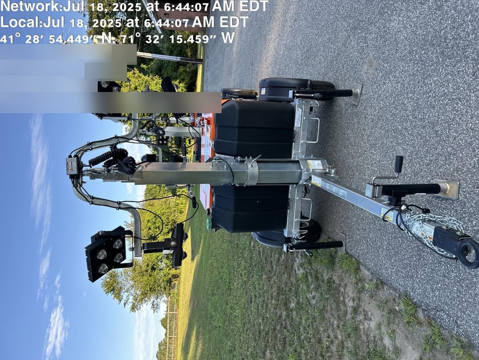 2024 Wanco WLTT-4MM4K Diesel, Deep Sea Controller, Shore Power Plug, Auto Start, (4) 350W LED Floodlights, 4kW Generator, 60 Gal Fuel Tank, 2" Ball, T3