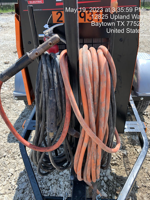 2022 Lincoln Electric LE400 Kubota V1505, Trlr, Cable Rack, Light Kit, ES Decals, T3