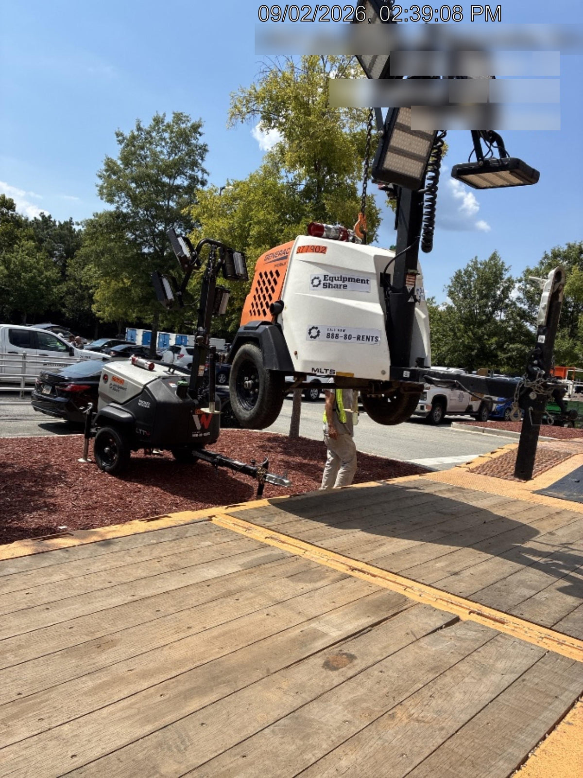 2023 Generac MLT2 Diesel, Flex Switch 120V Input, Powerzone Controller, 
(4) 320W LED Lights, 4kW Generator, 39.9 Gal Fuel Tank, 2" Ball, T3