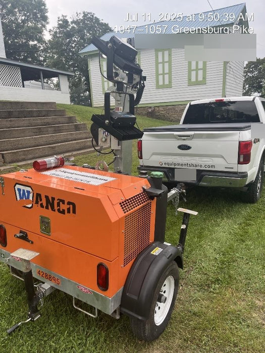 2024 Wanco WLTT-4MM4K Diesel, Deep Sea Controller, Shore Power Plug, Auto Start, (4) 350W LED Floodlights, 4kW Generator, 60 Gal Fuel Tank, 2" Ball, T3