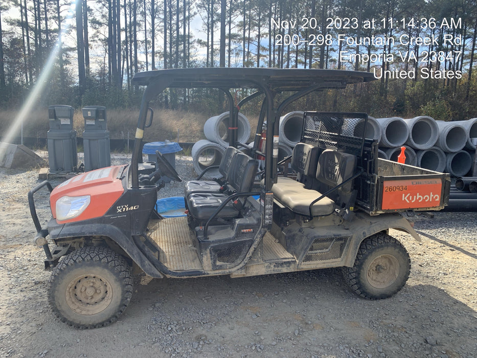 2022 KUBOTA RTV-X1140W-H (Canopy)