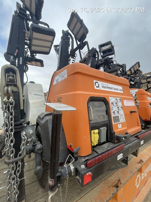 2023 Generac MLT2 Diesel, Flex Switch 120V Input, Powerzone Controller, (4) 320W LED Lights, 4kW Generator, 39.9 Gal Fuel Tank, 2" Ball, T3