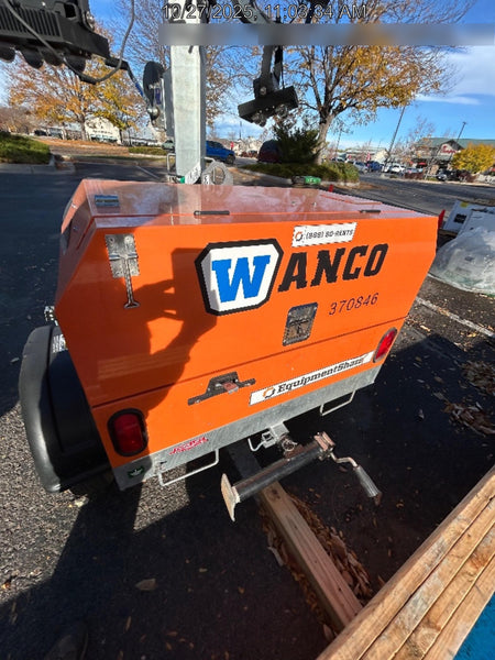 2023 Wanco WLTT-4MM4K Diesel, Deep Sea Controller, Shore Power Plug, Auto Start, (4) 350W LED Floodlights, 4kW Generator, 60 Gal Fuel Tank, 2" Ball, T3