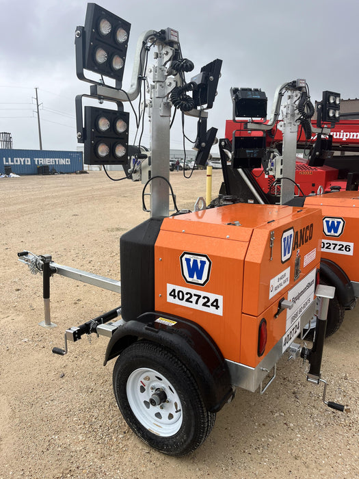 2024 Wanco WLTT-4MM4K Diesel, Deep Sea Controller, Shore Power Plug, Auto Start, (4) 350W LED Floodlights, 4kW Generator, 60 Gal Fuel Tank, 2" Ball, T3