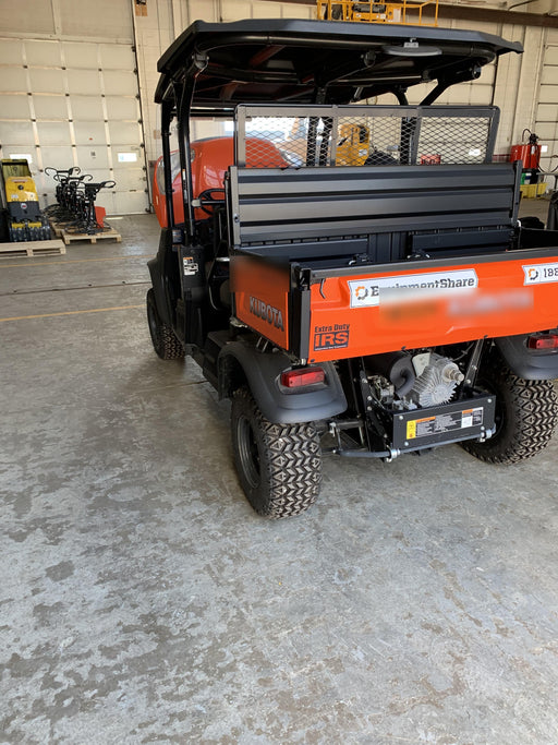 2020 Kubota RTV-X1140W-H 4WD utility cart -LED strobe -Windshield tempered glass -Plastic canopy -Wire harness kit -Backup alarm