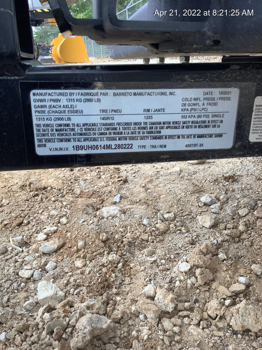 2022 BARRETO E4X6TBT