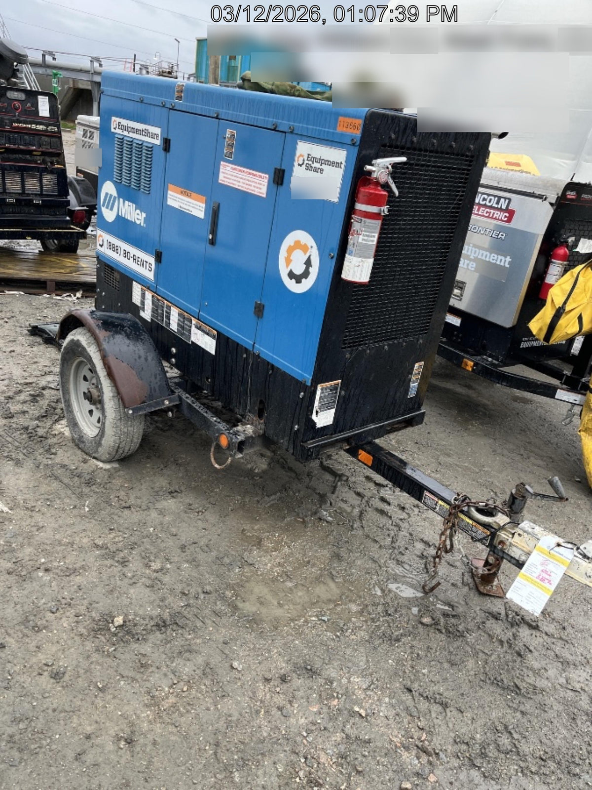 2020 Miller Electric BB500 BIG BLUE 500 PRO (KUBOTA) DELUXE W/ ARCREACH