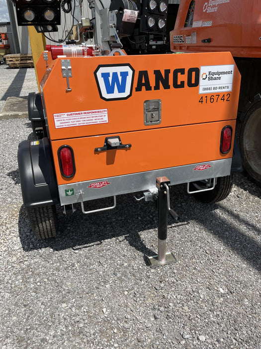 2024 Wanco WLTT-4MM4K Diesel, Deep Sea Controller, Shore Power Plug, Auto Start, (4) 350W LED Floodlights, 4kW Generator, 60 Gal Fuel Tank, 2" Ball, T3