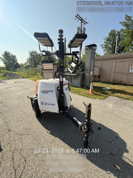 2024 Generac MLT2 Diesel, Flex Switch 120V Input, Powerzone Controller, 
(4) 320W LED Lights, 4kW Generator, 39.9 Gal Fuel Tank, 2" Ball, T3