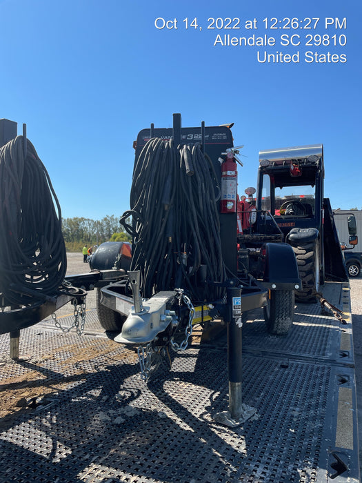 2021 Lincoln Electric Vantage 322 Vantage 322 Ready Pak 3 w/ Decals, ORANGE (includes trailer, cable rack, fender light kit) NO Telematics