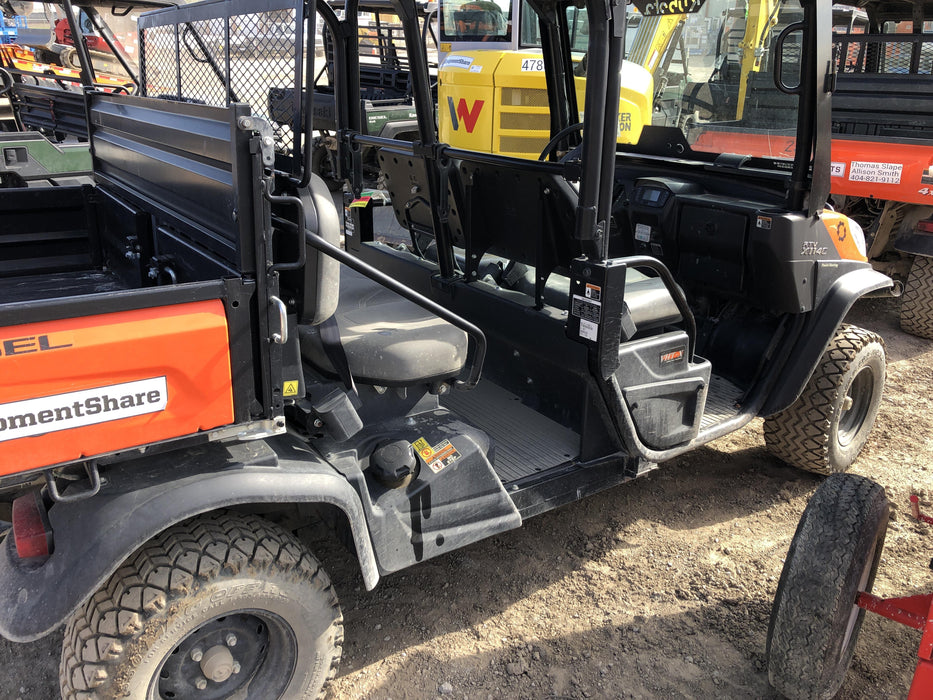 2019 Kubota RTV-X1140W-H 4wd Utility Cart, LED Strobe, Windshield Tempered Glass, Plastic Canopy, Wire Harness Kit, Backup Alarm