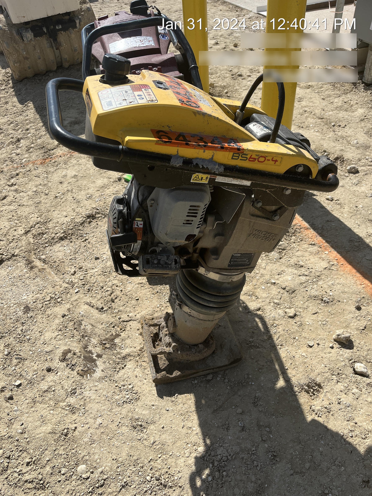 2020 WACKER NEUSON BS60-4As