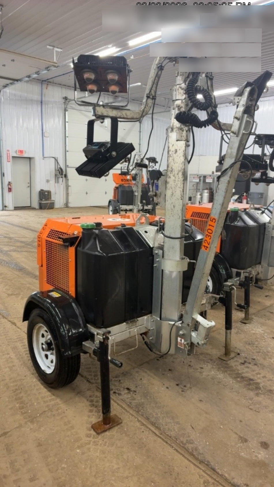 2024 Wanco WLTT-4MM4K Diesel, Deep Sea Controller, Shore Power Plug, Auto Start, (4) 350W LED Floodlights, 4kW Generator, 60 Gal Fuel Tank, 2" Ball, T3