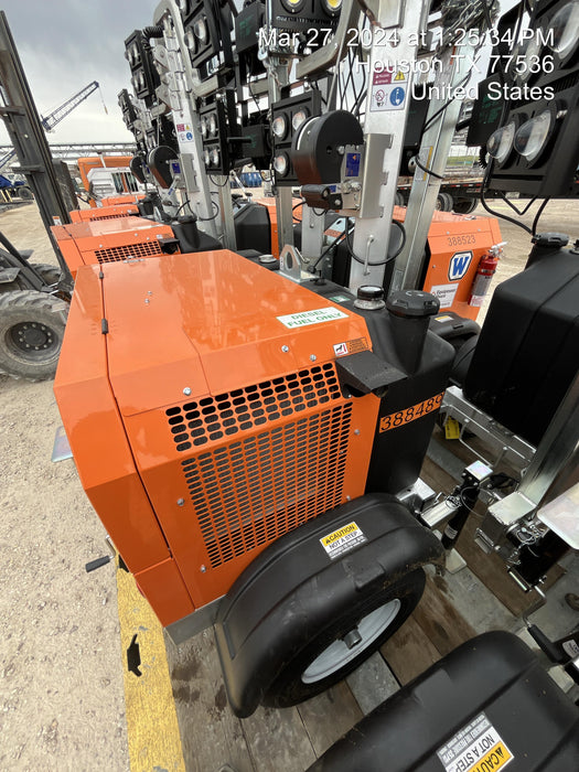 2024 Wanco WLTT-4MM4K Diesel, Deep Sea Controller, Shore Power Plug, Auto Start, (4) 350W LED Floodlights, 4kW Generator, 60 Gal Fuel Tank, 2" Ball, T3