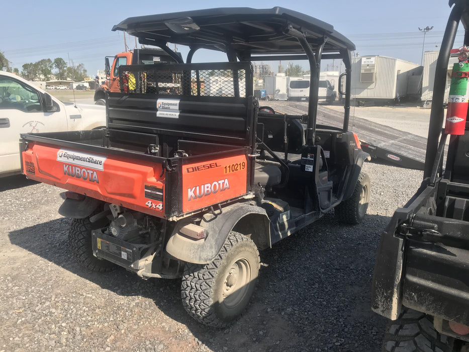 2020 Kubota RTV-X1140W-H Canopy, 4-Seater, Diesel, Windshield Acrylic Clear, Strobe Light, Backup Alarm