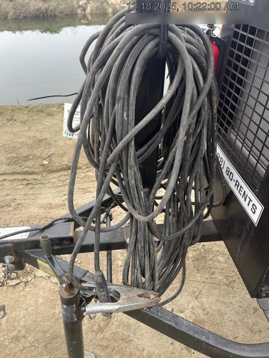 2022 Lincoln Electric LE400 Kubota V1505, Trlr, Cable Rack, Light Kit, ES Decals, T3