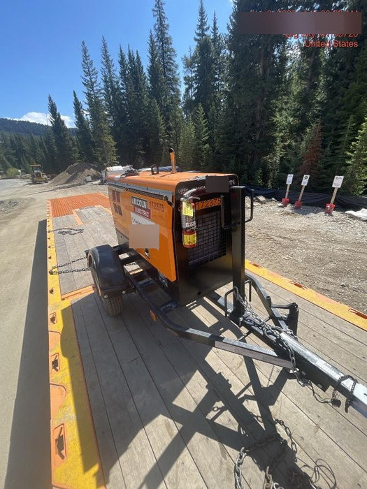 2021 Lincoln Electric Vantage 322 Vantage 322 Ready Pak 3 w/ Decals, ORANGE (includes trailer, cable rack, fender light kit) NO Telematics