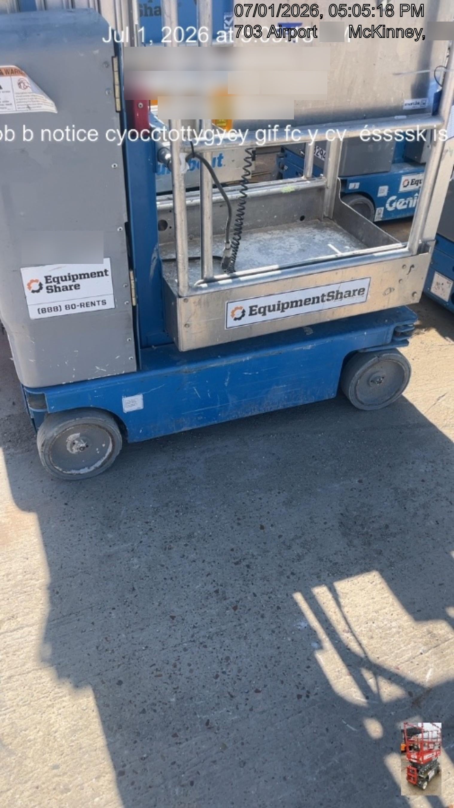 2019 GENIE GR-20