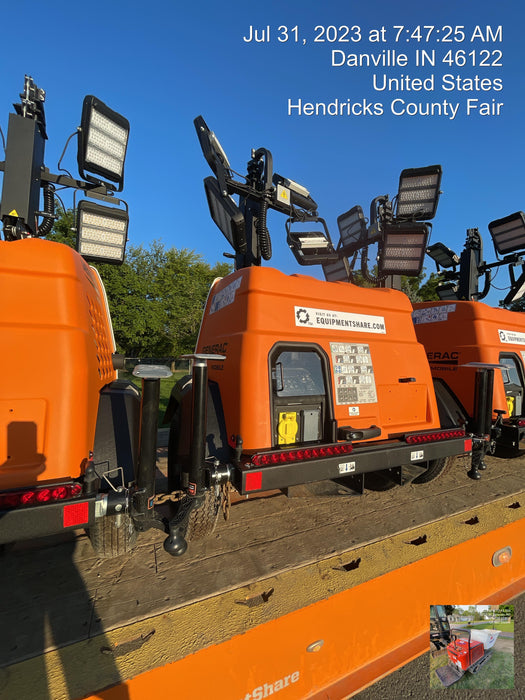 2023 Generac MLT2 Diesel, Flex Switch 120V Input, Powerzone Controller, (4) 320W LED Lights, 4kW Generator, 39.9 Gal Fuel Tank, 2" Ball, T3