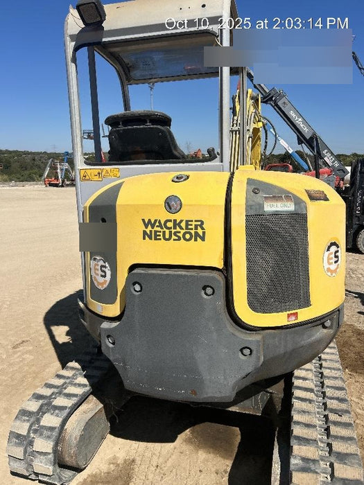 2018 WACKER NEUSON EZ38
