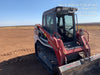 2019 Takeuchi TL8 Cab, Heat/AC, Defroster, 15" Wide Rubber Tracks, Back-up Alarm, Front & Rear Working Lights, Auxiliary Hydraulics, Two-Speed Travel, Electronic Monitoring System, Hydraulic Universal Quick Hitch 76" HD Dirt Bucket with 8 Teeth, 20.3 cubic feet Capacity